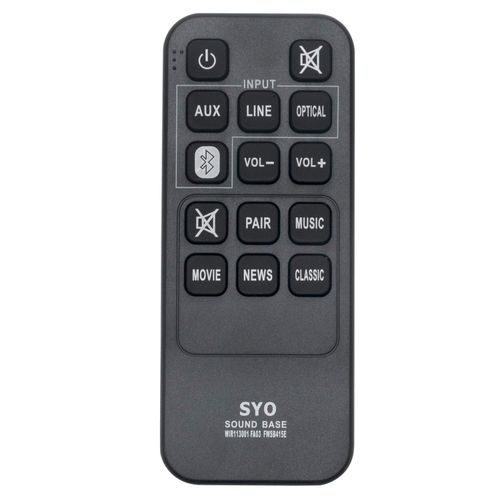 New WIR113001-FA03 FWSB415E Remote Control for Sanyo Sound Bar FWSA205E WIR113001-FA05