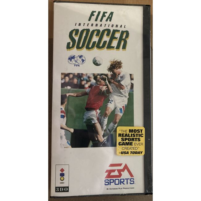 NEW FIFA International Soccer (3DO, 1994) SEALED
