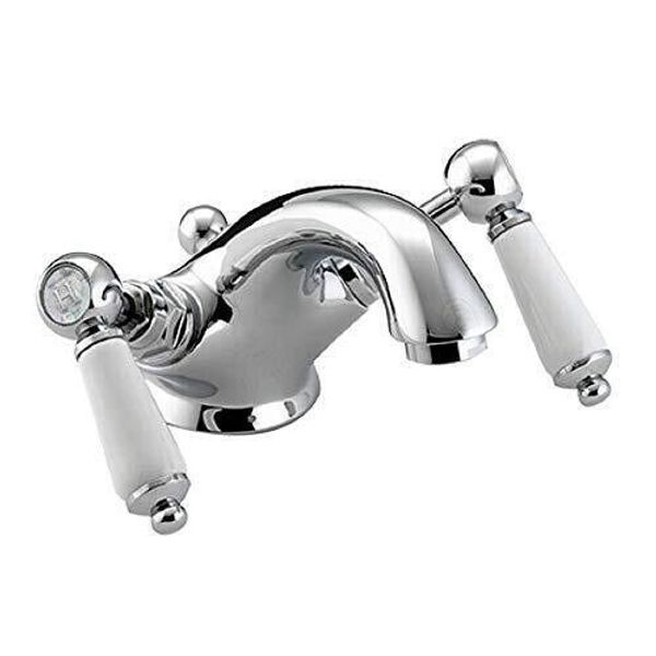 Bristan RS2 BAS C Renaissance Basin Mixer with Pop-up Waste Bathroom Tap Chrome