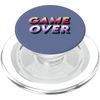 Game Over Words Gamer Retro PopSockets PopGrip for MagSafe
