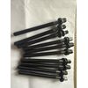 10 Drum Tension Rods 2- 9/16” (65mm)Black with Washers Diameter 7/32" Drum Part