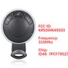 Replacement For Mini Cooper 2006-2014 3 Button Smart Key Remote Fob KR55WK49333