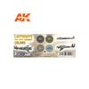 AK Interactive Luftwaffe PRE-WWII Aircraft Colors 3Gen Paint Set