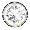 Le Cadeaux Sorrento 4-Piece Melamine Appetizer Plates Set