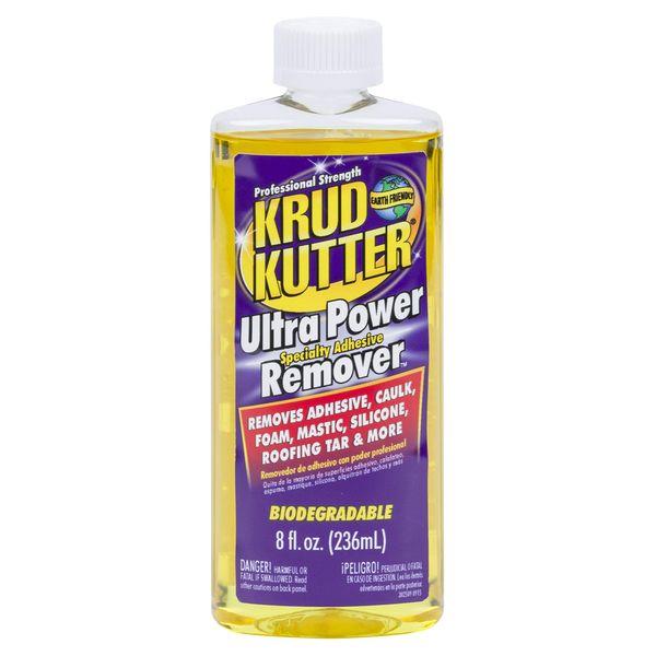 Rust-Oleum Krud Kutter 302805 Ultra Power Specialty Adhesive Remover, 8 Oz