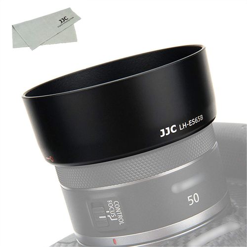 JJC ES-65B Lens Hood for Canon RF 50mm F1.8 STM Lens Compatible with Canon EOS R5 R6 R RP Camera ES-65B Lens Hood