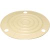 Risu Pickle Press Lid for Model 15 Pickling Crock, Round, Ivory