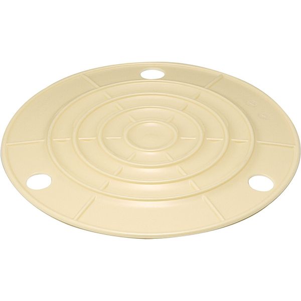 Risu Pickle Press Lid for Model 15 Pickling Crock, Round, Ivory