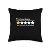 Comfort Recovery Humor Prostate Biopsy Support Gift Throw Pillow