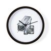 CafePress Building Security Camera 10" Wall Clock for Livingroom, Kitchen, or Office
