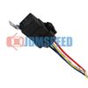 Heavy Duty 4 pack 40 amp 12V Car Auto 5 pin & wire Relay Waterproof Plug Socket