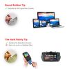 Tek Styz Pro Capacitive Resistive Stylus Universal 2 in 1 Compatible with Microsoft Surface Go 2 High Sensitivity & Precision Full Size 15 Pack! (RED)