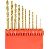 E – Value Hex Axis Aircraft Drill Set Titanium Coated 10 Piece etdt – 10hex