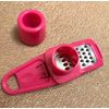 Garlic Press Grinder Cutter - Manual Ginger Garlic Crusher & Peeler Tool