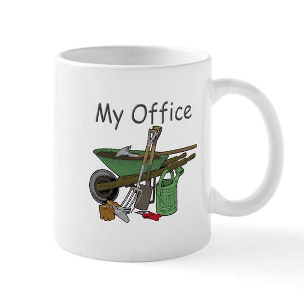 CafePress Garden Tool Mug 11 oz (325 ml) Ceramic Coffee Mug