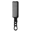 Barber Comb Wide Tooth Comb Cutting Comb Professional Clipper Combs Flat Top Comb Hairdressing Combs Barber Styling Tool(Black)