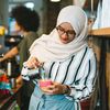 KeepCup Brew, Reusable Glass Cup, Small 8oz/227mls, Moonlight,Blue