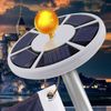 Solar Powered Flag Pole Light 26 LED Auto Active Super Bright Outdoor Waterproo
