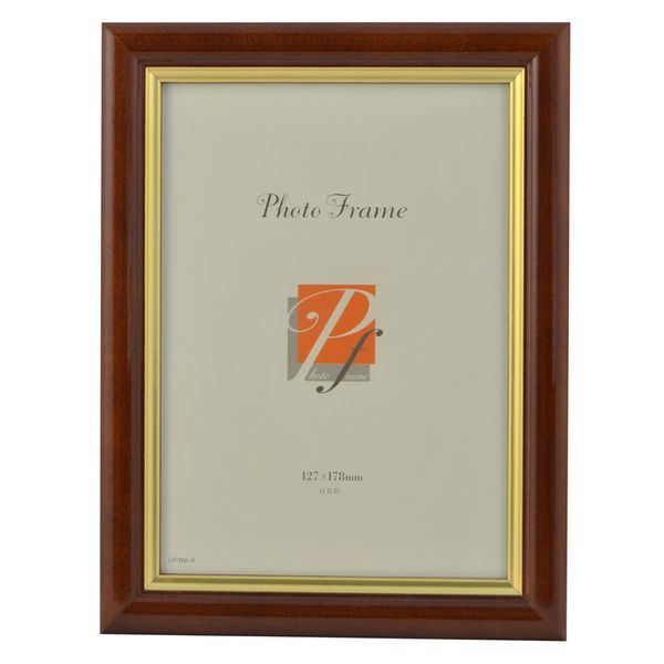 GLOSSY FRAME UFWA-K#12 Cabinet (K) Form, Brown
