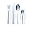 Bon Slit 24-Piece Stainless Steel Cutlery Set