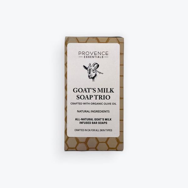 PROVENCE ESSENTIALS Trio Soap Sets (Goat's Milk Trio)