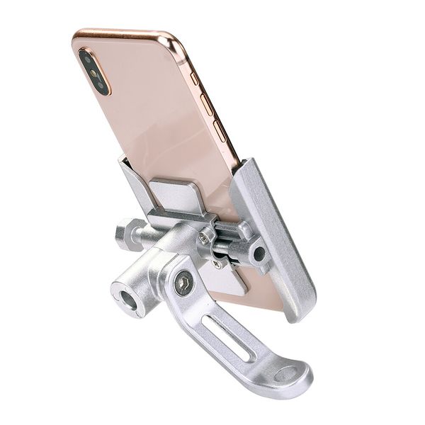 Motorcycle Cell Phone Holder Installation method: mirrors base mounting hole