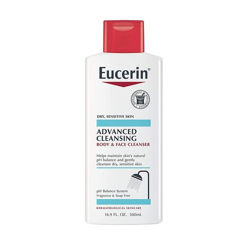 Eucerin Advanced Cleansing Cleanser Advanced Body Face Cleansing 500ml