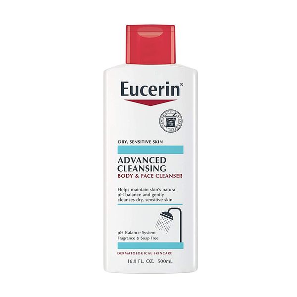 Eucerin Advanced Cleansing Cleanser Advanced Body Face Cleansing 500ml