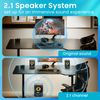 Acoustic Audio Home 2.1 Speaker System with Bluetooth/Optical/USB/Aux/SD Inputs