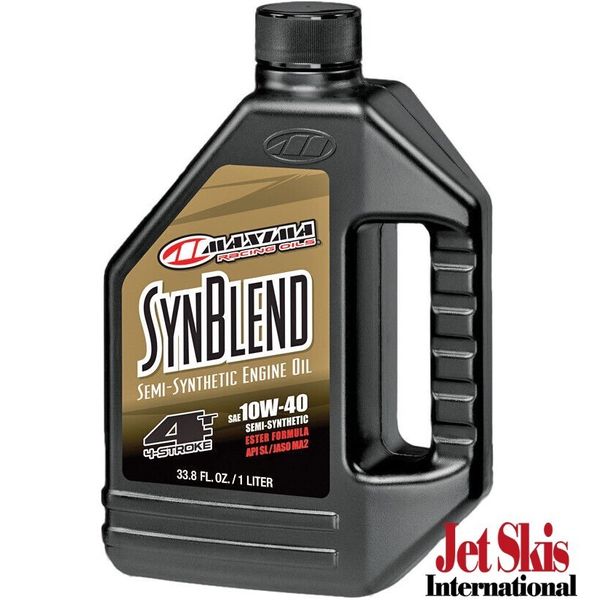 MAXIMA 10W-40 Semi-Synthetic Blend 4-Stroke Engine Oil 1L