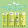 Ban Shower Fresh 24-hour Invisible Antiperspirant, Solid Deodorant for Women and Men, Underarm Wetness Protection, with Odor-fighting Ingredients, 2.6oz