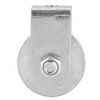 Pulley Block, 0.3 Tons Loading Single Pulley Block Swivel Pulley Roller Lifting Wheel for Wire Rope[#2]