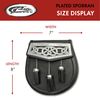 SZCO Supplies Plated Sporran,Black