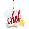 "Chef" Ornament For Personalization