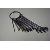 Wrench ring organizer, HD steel ring with multiple uses (3 piece set) Medium