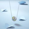 August Charm for Pandora Birthstone Charms Heart Charm