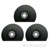 3 x 3-1/2" Circular Oscillating Multi Tool Saw Blades-older Fein Multimaster fit