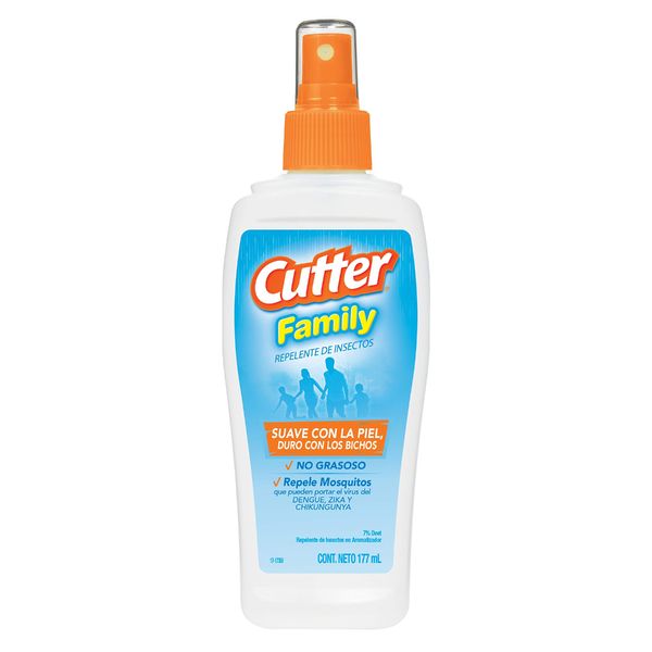 Cutter All Family Insect Repellent 6 Ounces, Pump Spray, With 7 Percent DEET, 12 Pack