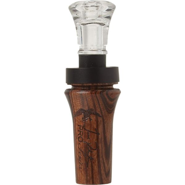 Duck Commander Jase Robertson Pro Series Duck Call, Tiger Wood- Double Reed Makes Piercing High To Raspy Low Tones, Duck Hunting Realistic Sound Mouth Call, Duck Dynasty