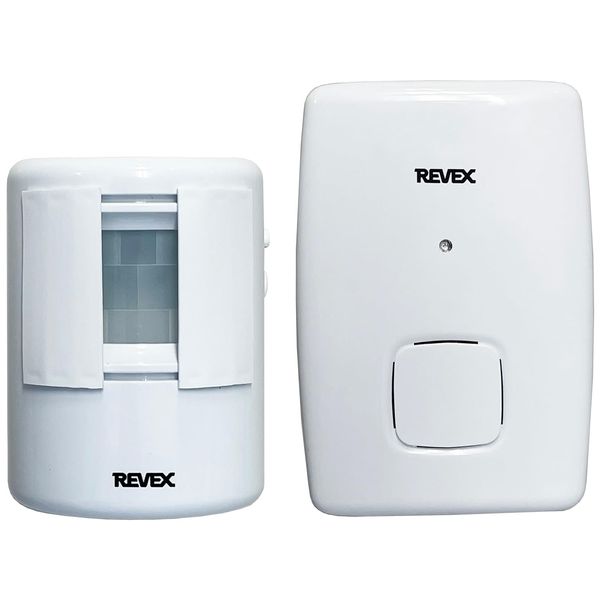 Revex LCW60 Wireless Chime Intercom Motion Sensor Call Set