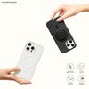 PopSockets iPhone 16 Pro Max Case Compatible with MagSafe, Phone Case for iPhone 16 Pro Max, Wireless Charging Compatible, Case Only - Black Translucent