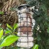 Alpaca Bird Nesting Material in Hanging Holder - 100% British Alpaca Wool