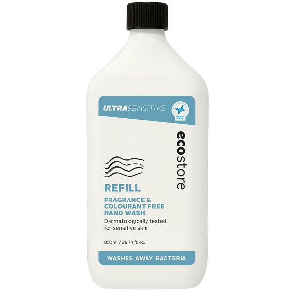 ecostore Hand Wash Refill, Fragrance Free, 28.9 fl oz (850 ml), Soap Refill