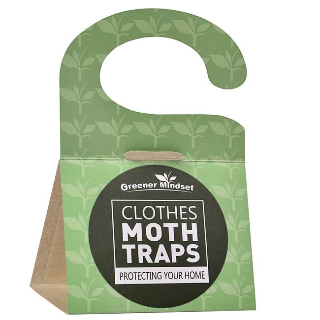 Greener Mindset Clothes Moth Traps 7-Pack with Premium Pheromone