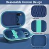 (Case Only) Select 4 Go Bluetooth Speaker Portable Speaker Storage Case, Blue-co2CREA