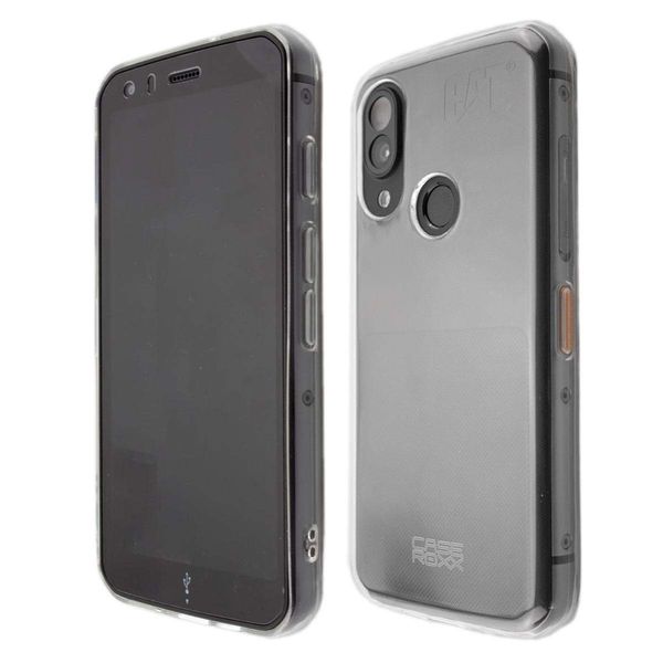 caseroxx TPU-Case in clear for Cat S62 / S62 Pro – shockproof & precise fit