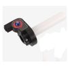 ANCLLO Push/Pull Throttle Quick Turn Twist Throttle Handle Bar Grips Scooter Handlebar Grip Throttle Twist Accelerator-Red