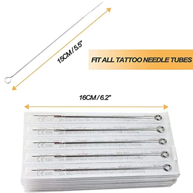 Disposable Tattoo Mixed Needles 100Pcs Tattoo Traditional Needles