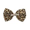 Zac's Alter Ego Large Leopard Print Bow on Crocodile Clip