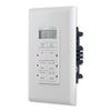 myTouchSmart 24-Hour in-Wall Digital Timer, 4 Programmable Easy On/Off Buttons,